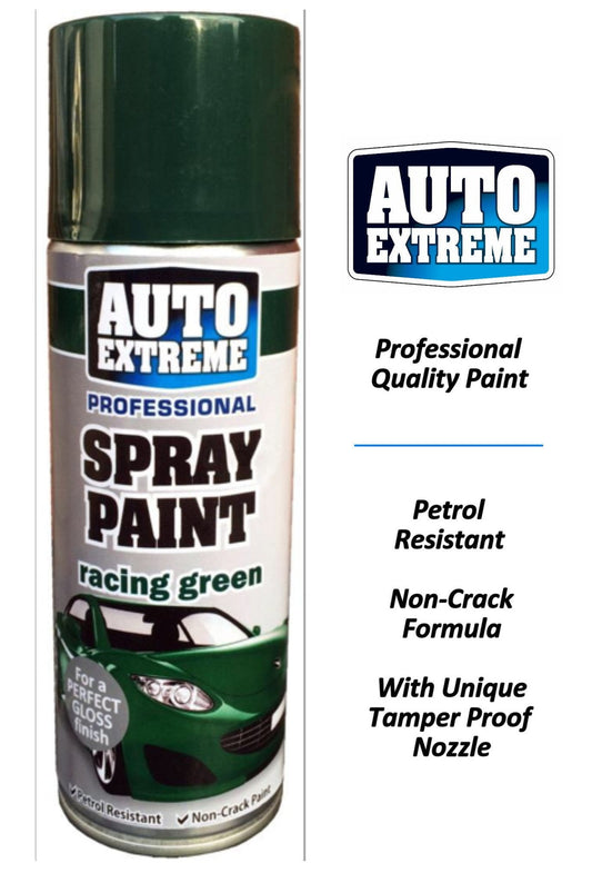 Auto Extreme Spray Paint Racing Green Gloss 400ml 1931 (Parcel Rate)