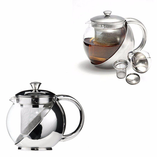 Stainless Steel Pot 900ml Ideal for Tea and Coffee  2350 (Parcel Rate)