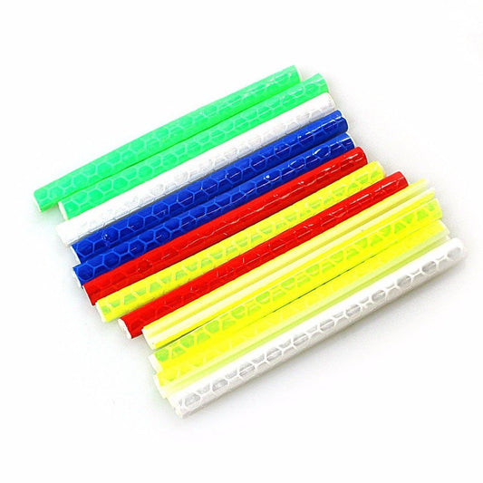 Bicycle Bike Wheel Reflector Spoke Assorted Colours 1842 (Parcel Rate)