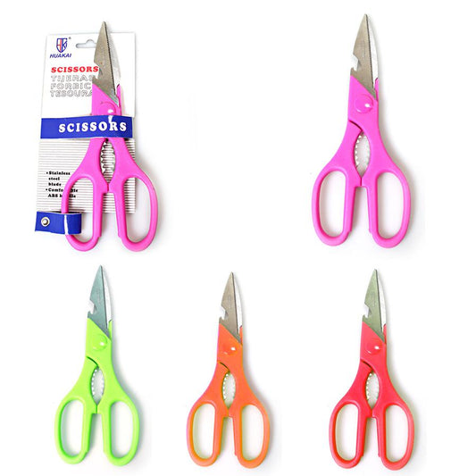Kitchen Scissors Assorted Colours 0354 (Large Letter Rate)