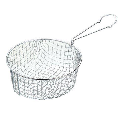 Long Handle Wire Chip Frying Basket 8'' ST14018 A (Parcel Rate)