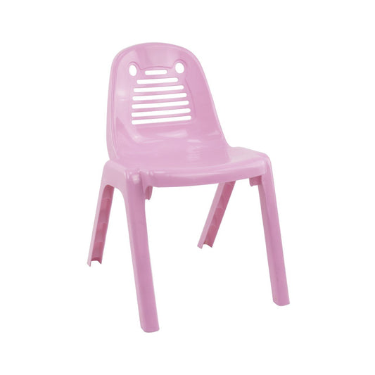 Kids chair Dusty Pink 25x32.50x48cm seat height 27 CM  8739 (Big Parcel Rate)