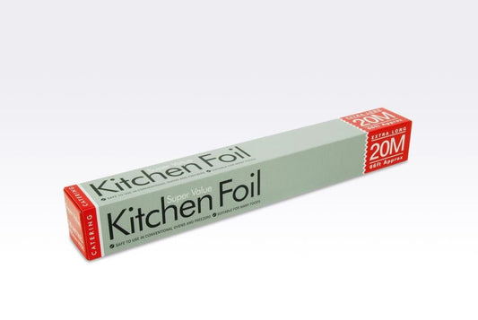 Super Value Aluminium Kitchen Foil 450mm x 20m JR4520RLN / SV20 A  (Parcel Rate)