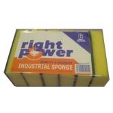 5 Pack Right Power Quality Large Cleaning Multipurpose Use Sponge 15cm x 5cm RP4005 (Parcel Rate)