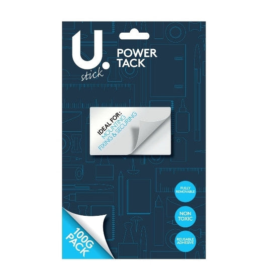 100g White Power Tack Non Toxic Home Arts And Craft P2349 (Large Letter Rate)