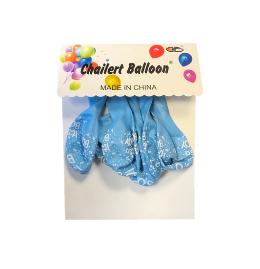 Balloons Baby Shower It's a Boy Blue Pack of 6 7423 (Large Letter)