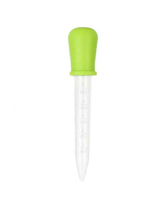 Plastic Cooking Pipette Dropper 5ml Assorted Colours 7504 (Parcel Rate)