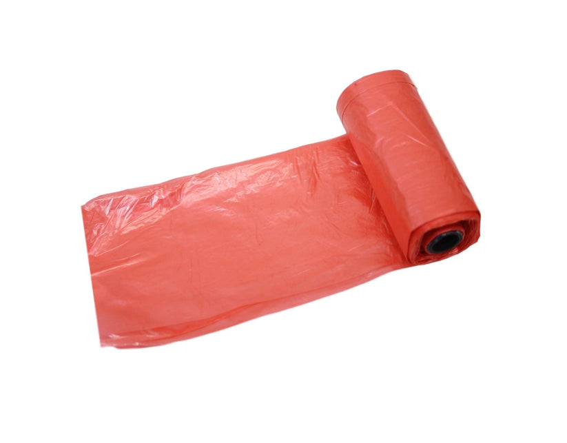 Pet Dog Poo Bags 22 x 30 cm Pack of 6 Rolls Assorted Colours 9981 (Parcel Rate)