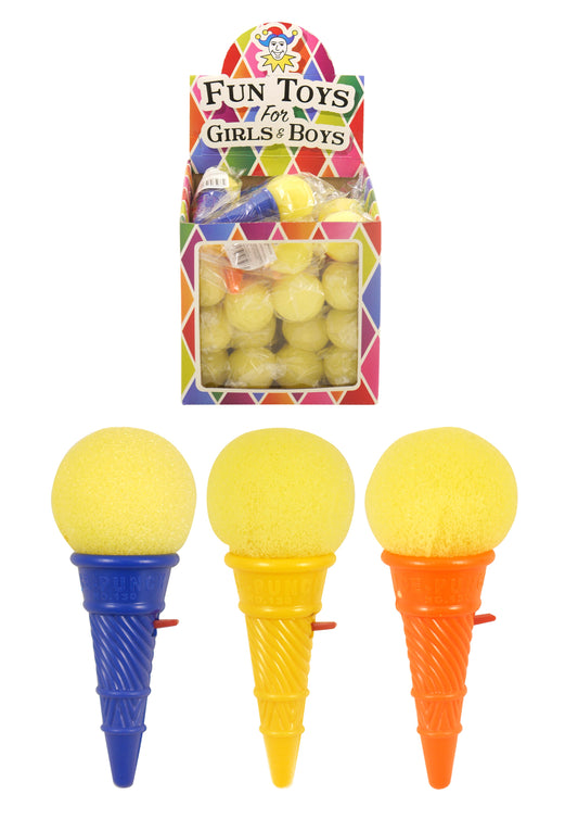 Ice Cream Poppers (9cm) 3 Assorted Colours T65033 (Parcel Rate)