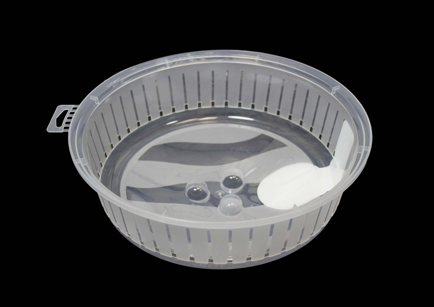 Microwave Cover Plastic Food Plate Cover Vented Clear Plate Cover 26cm D10506 (Parcel Rate)