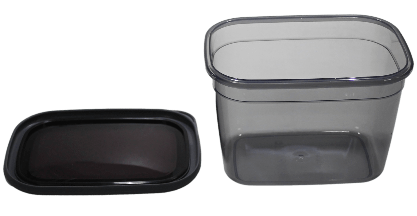Poli Long Plastic Food Storage Containers Set Of 3 1.3l  / 2l / 3.2l BNM1176 (Parcel Rate)