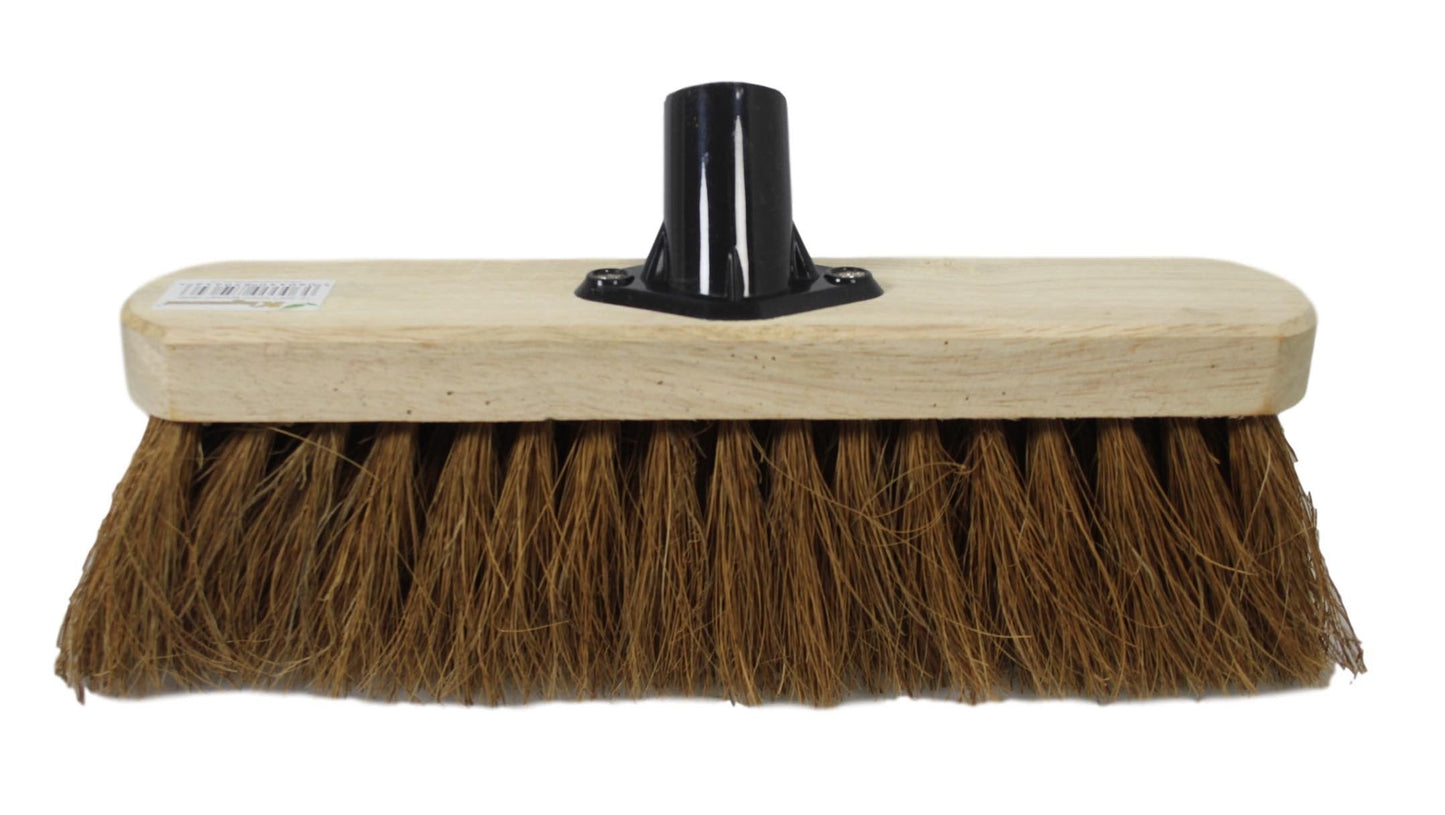 12'' Soft Coco Broom Head Universal Home Garden Use Broom Head  BHC290B1 (Parcel Rate)