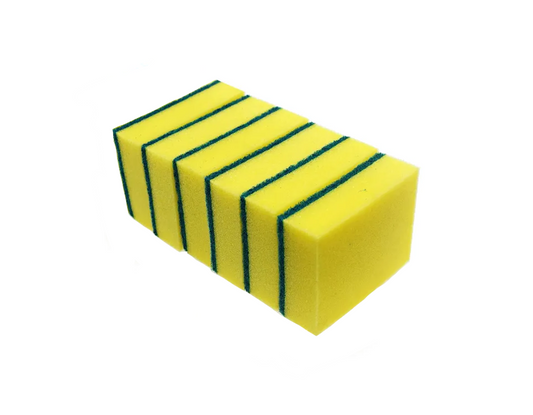 Deluxe Catering Kitchen Sponge 15 x 9 x 4.5 cm Pack of 6 1320 (Parcel Rate)