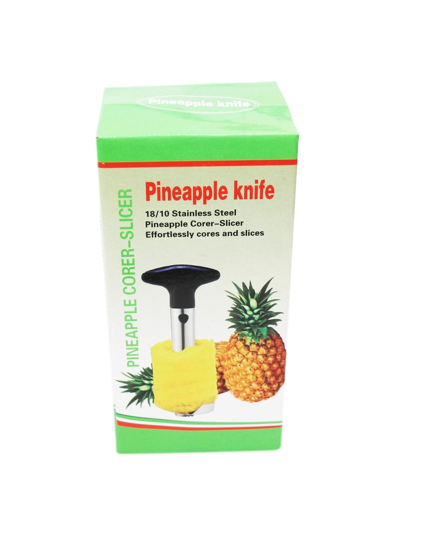 Pineapple Corer Kitchen Tool Fruit Slicer Peeler Cutter Parer Knife Stainless 23 x 8cm x 3cm 1503 (Parcel Rate)