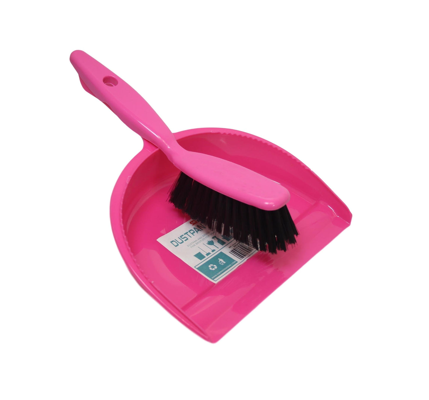 Small Dustpan And Brush Home Bedroom Bathroom Blue/Pink Random Sent 18611 A  (Parcel Rate)