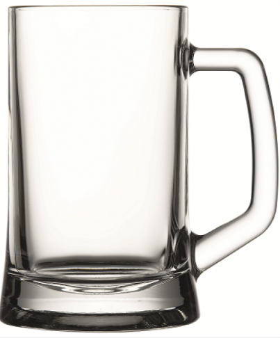 PB 2pc  Pub Beer Mug In Sleeve 395ml 55299 (Parcel Rate)