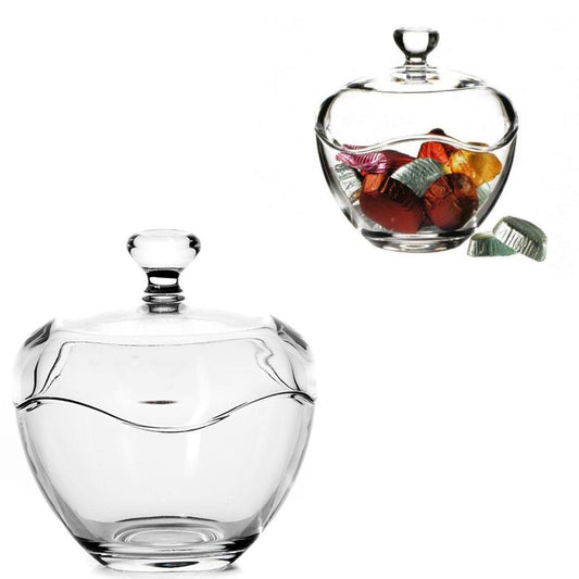 1 Piece Toscana Fancy Glass Candy Bowl In Gift Box 14.5cm x 13cm 98775 A (Parcel Rate)