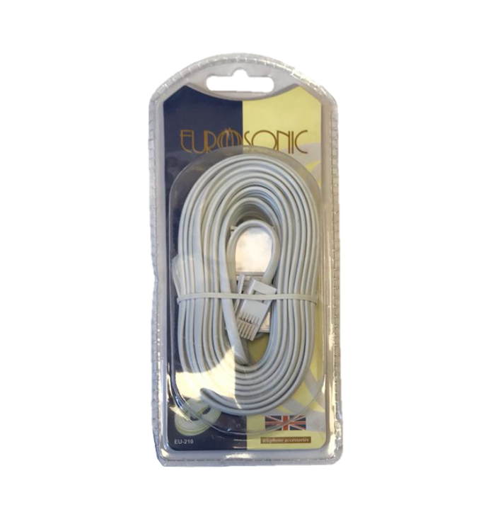 Home Office Telephone Extension Lead 10 Metre EU210 (Parcel Rate)