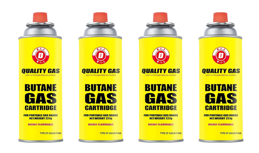 1 PCS D.I.L Butane Gas Cartridge 95% Purity 227g 2188 (Parcel Rate)