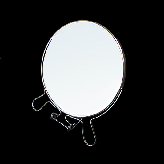 Double Sided Mirror Zoom In Zoom Out Beauty Makeup Desk Mirror With Legs 8'' 2189 (Parcel Rate)