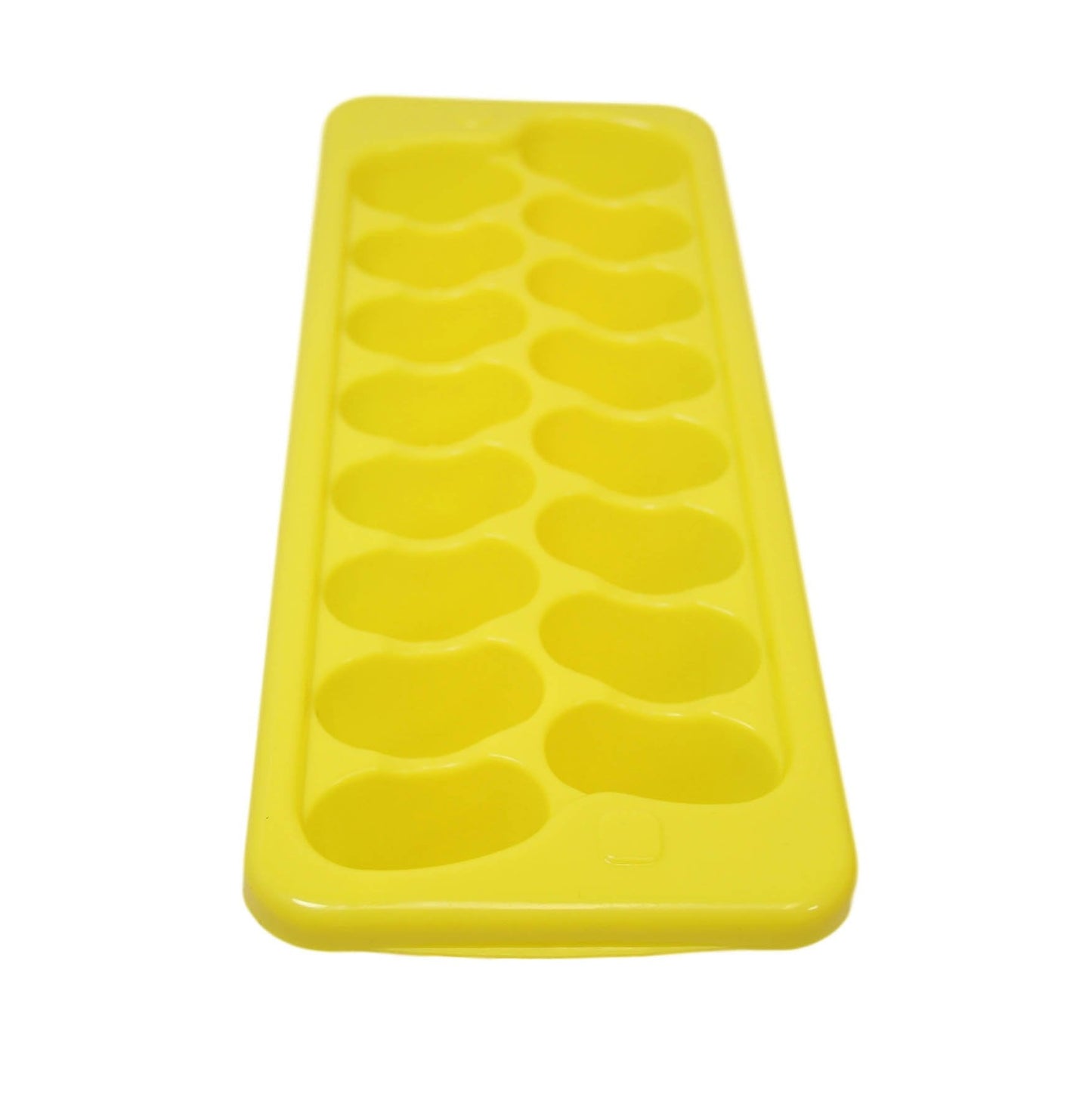 Plastic Ice Cube Tray 29 x 12 cm Pack of 2 Assorted Colours 9676 (Parcel Rate)
