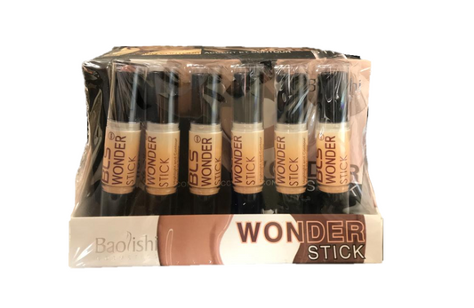 Baolishi 2 in 1 Highlight and Contour Wonder Stick Assorted Colours Box of 24 2676 (Parcel Rate)
