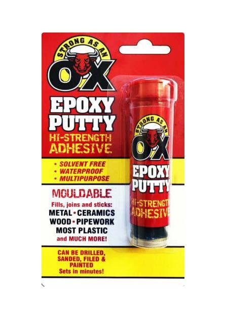 Waterproof Epoxy Putty Sticks Metals Ceramics Wood Pipework Sealer Filler 2942 (Parcel Rate)