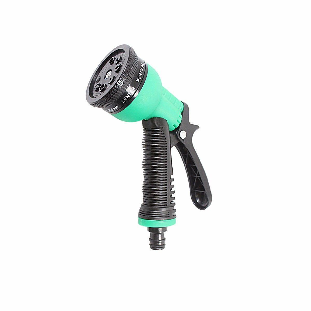 Hose Pipe Fittings Nozzle Connector Water Spray Gun Set Outdoor Garden Hosepipe 3474 (Parcel Rate)