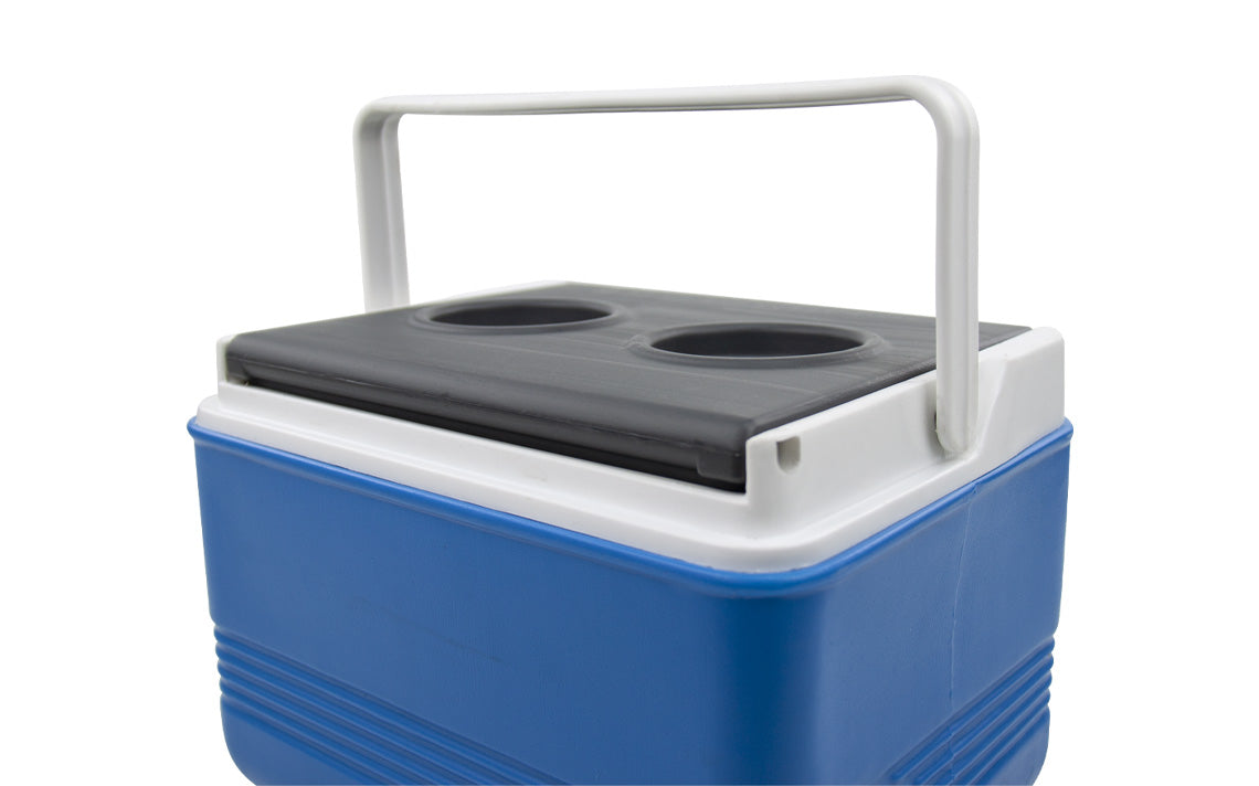 Ice Chest Cooler Box Set of 2 6 / 25 Litre Blue 9515 (Big Parcel Rate)