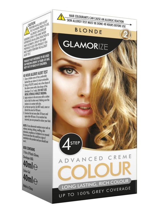 Women's Blonde Hair Dye No.2 Advanced Creme Colour 309640 (Parcel Rate)