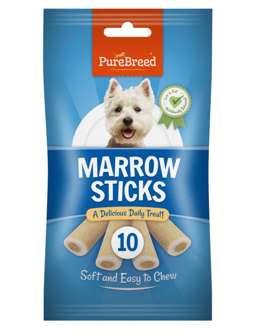 Pet Dog Treats Marrow Sticks 10 Pack 315803 (Parcel Rate)