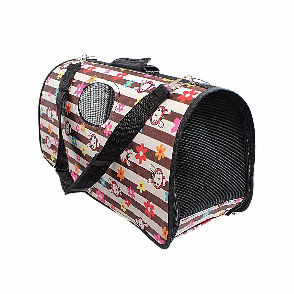 Pet Carrier Travel Bag 47 x 30 cm Assorted Designs 1210 (Parcel Rate)