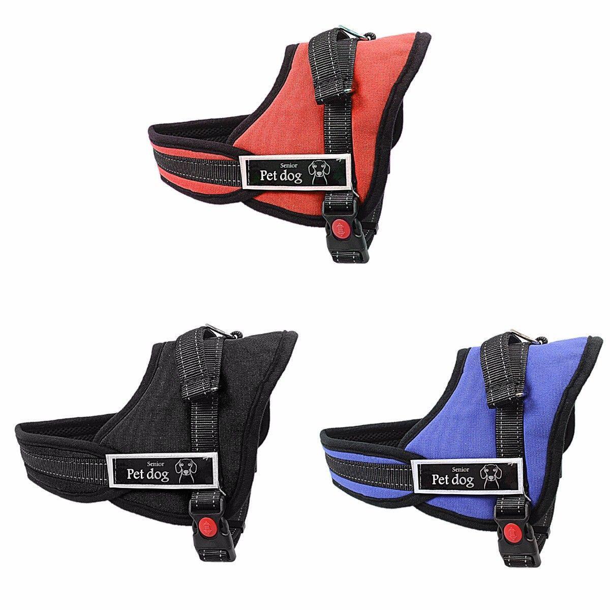 Pet Dog Adjustable Harness Size Small Pet Dog Supplies in 3 Colours 3035  (Parcel Rate)