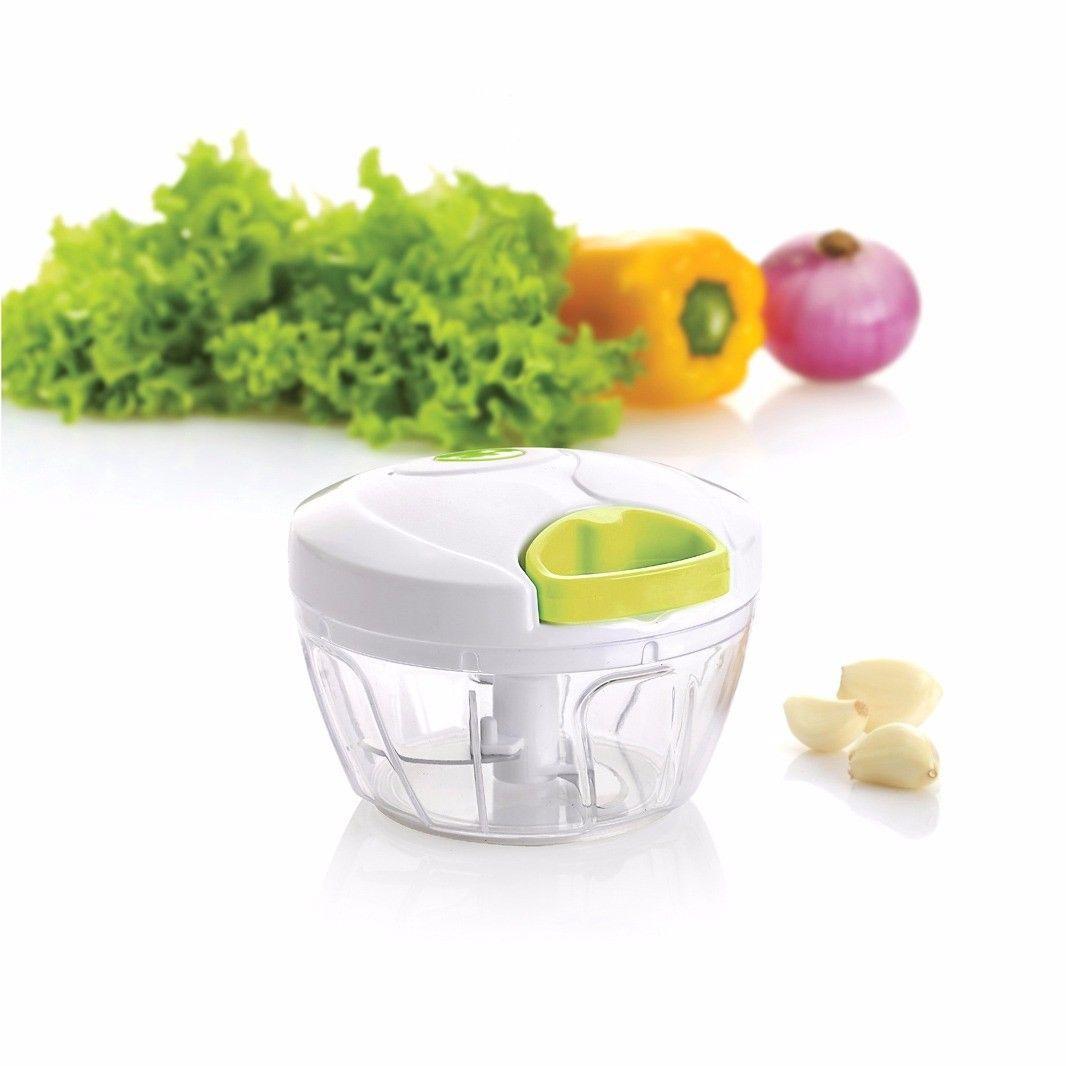 New Nicer Dicer Plus Speedy Chopper Just Pull Trigger For Perfect