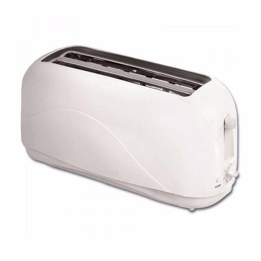 Fine Elements 4 Slice Bread Toaster 1300W Pure White 0077 (Parcel Rate)