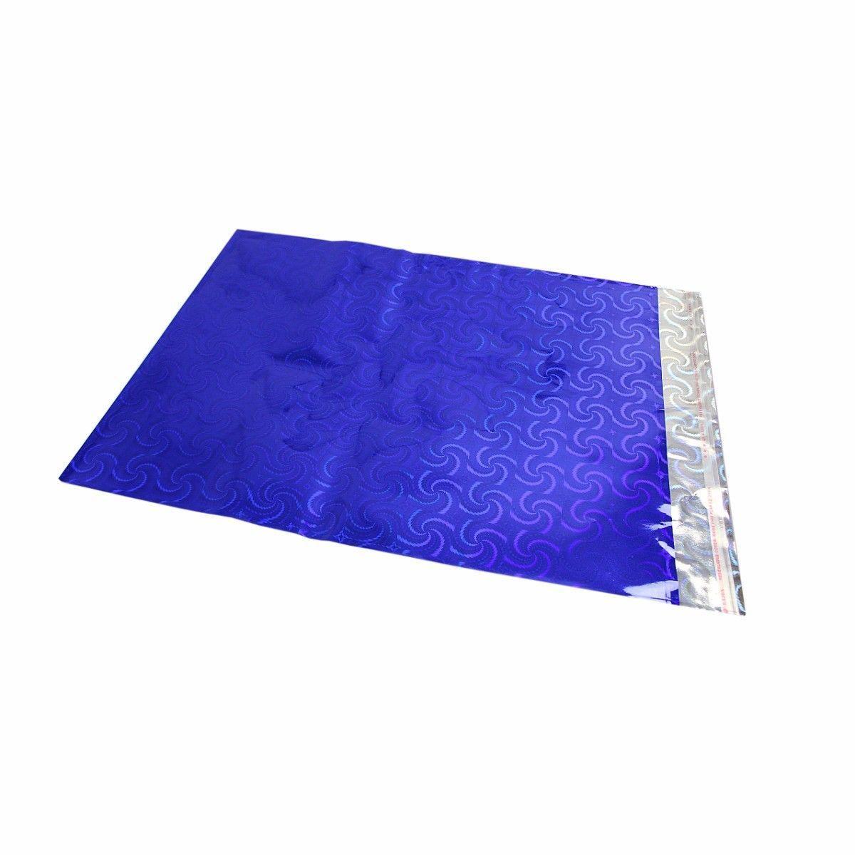 Shiny Gift Wrapping Packaging Gift Bag Envelope 28cm x 36cm Pack Of 3 Assorted Colours 4914 (Large Letter Rate)