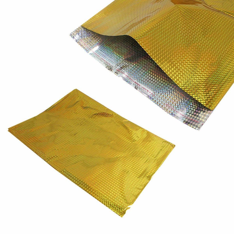 Shiny Gift Wrapping Packaging Gift Bag Envelope 28cm x 36cm Pack Of 3 Assorted Colours 4914 (Large Letter Rate)