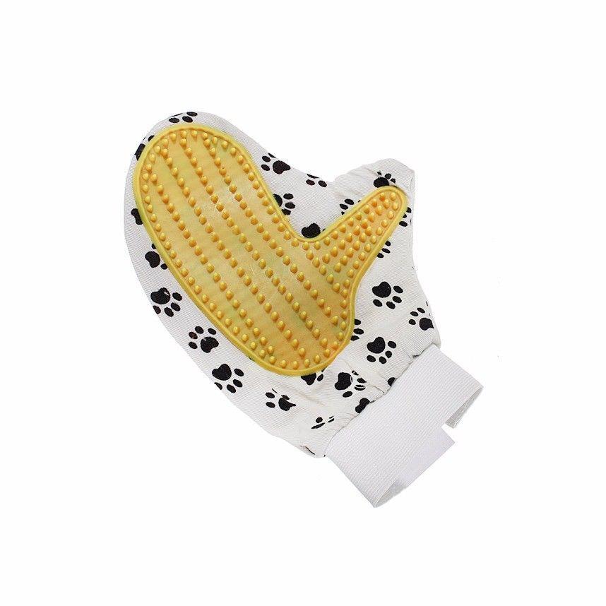 Pet Touch Grooming Massage Hair Removal Bath Brush Glove Dog Cat Hair Comb 4410 (Large Letter Rate)