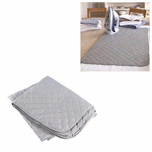 Padded Iron Cover Garment Ironing Mat Storage Foldable 91cm x 55cm  4761 (Parcel Rate)