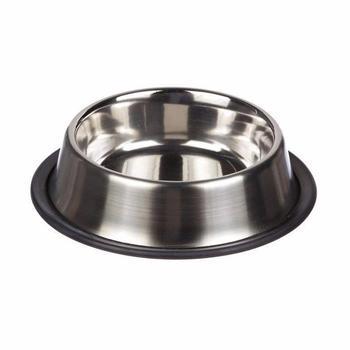 Steel Pet Bowl Dog Feeding Bowl Steel Large Size Approx 26cm (33cm outside) 6647 (Parcel Rate)