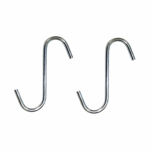 Value Pack 'S' Hooks 100mm Zinc Plated Pack Of 2 Kitchen 0976 (Large Letter Rate)