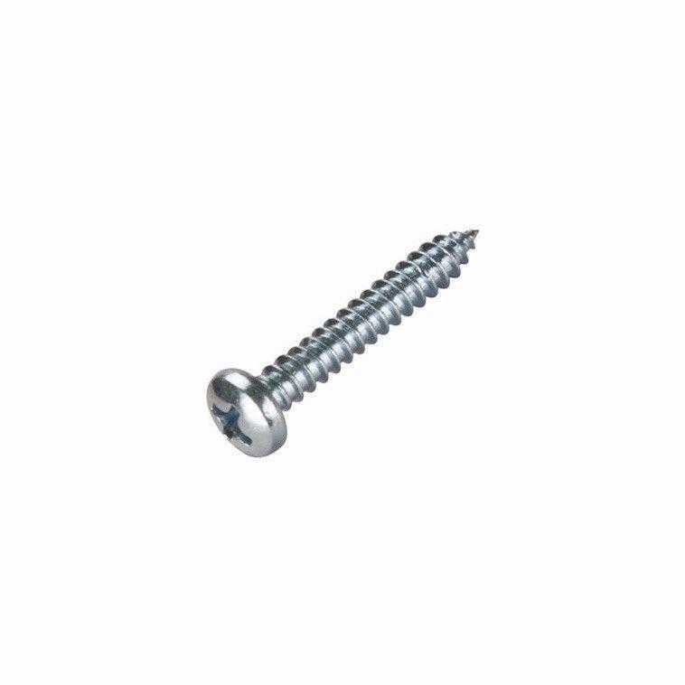 Self Tapping Screws B.Z.P Cross Recess Pan Head 8 x 1 (4.2 x 25mm) Pack of 25   0043 (Large Letter Rate)