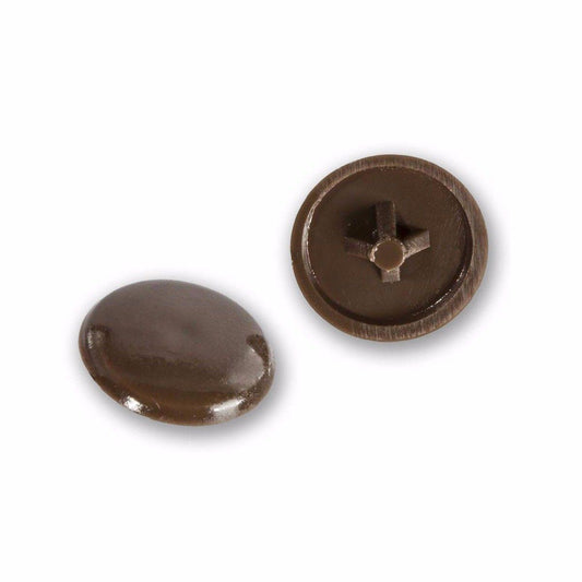 60 x Pozi Screw Caps Cover Brown Pack Of 60 DIY 3066 (Large Letter Rate)