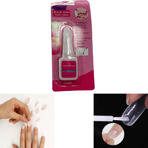 Nail Glue With Brush Application Maximum Strength 6687 (Parcel Rate)