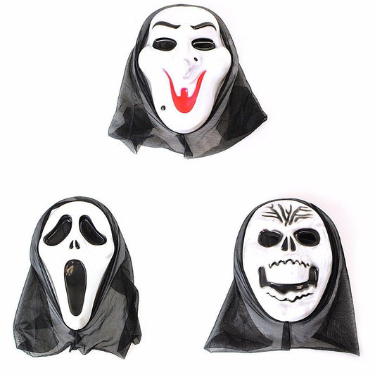 Assorted Scream Halloween Special Masks Fancy Dress Mask 4131 A  (Parcel Rate)