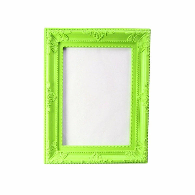 Bright Coloured Border Photo Picture Frame 4 x 6" Assorted Colours 3130 (Parcel Rate)