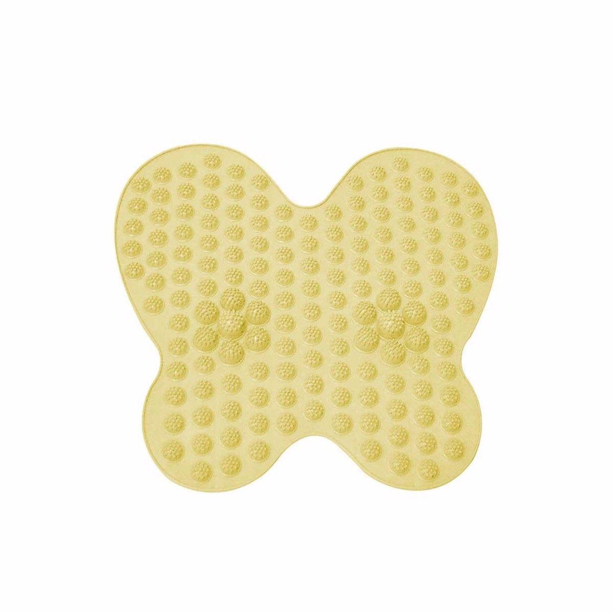 Washable Foot Pain Relief Massage Reflexology Mat Butterfly Shape 36.5 cm Assorted Colours 4573 (Parcel Rate)