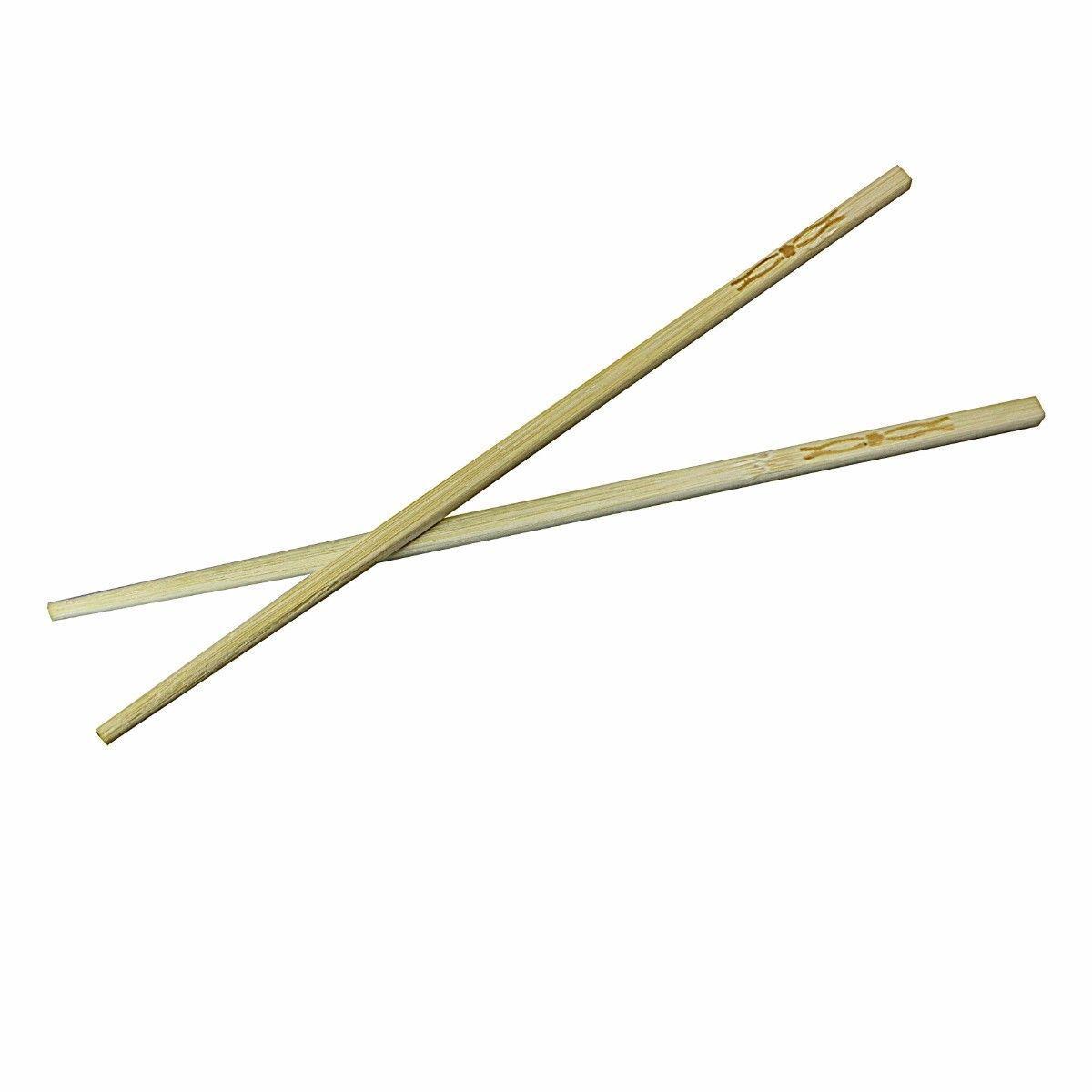 Wooden Bamboo Chopsticks 24 cm Pack of 5 2357 (Large Letter)