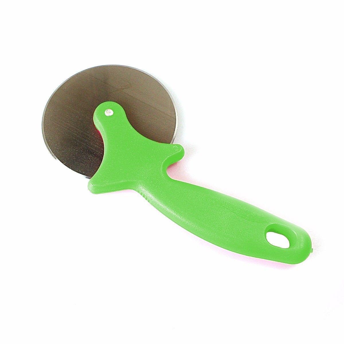 9cm Stainless Steel Pizza Cutter / Slicer Wheel Kitchen Essential 0125 (Large Letter Rate)