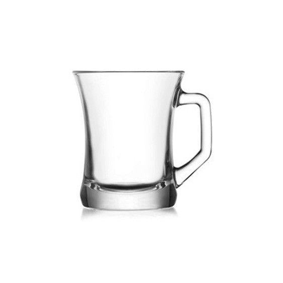 Pack Of 3 Glass Mug Zen Set 7 1/2 oz  2794 (Parcel Rate)